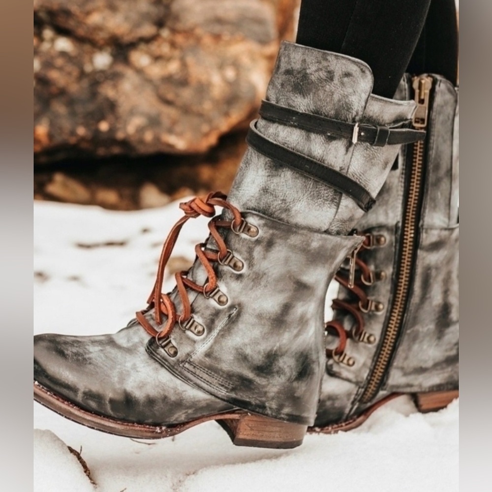 Freebird Ravi Distressed Black - Picture 8 of 10